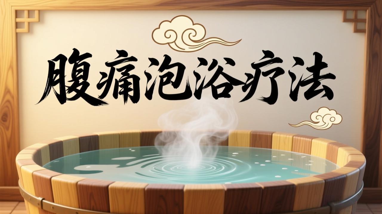 腹痛泡浴疗法
