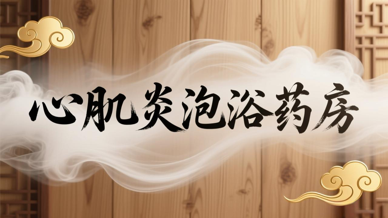 心肌炎泡浴药方