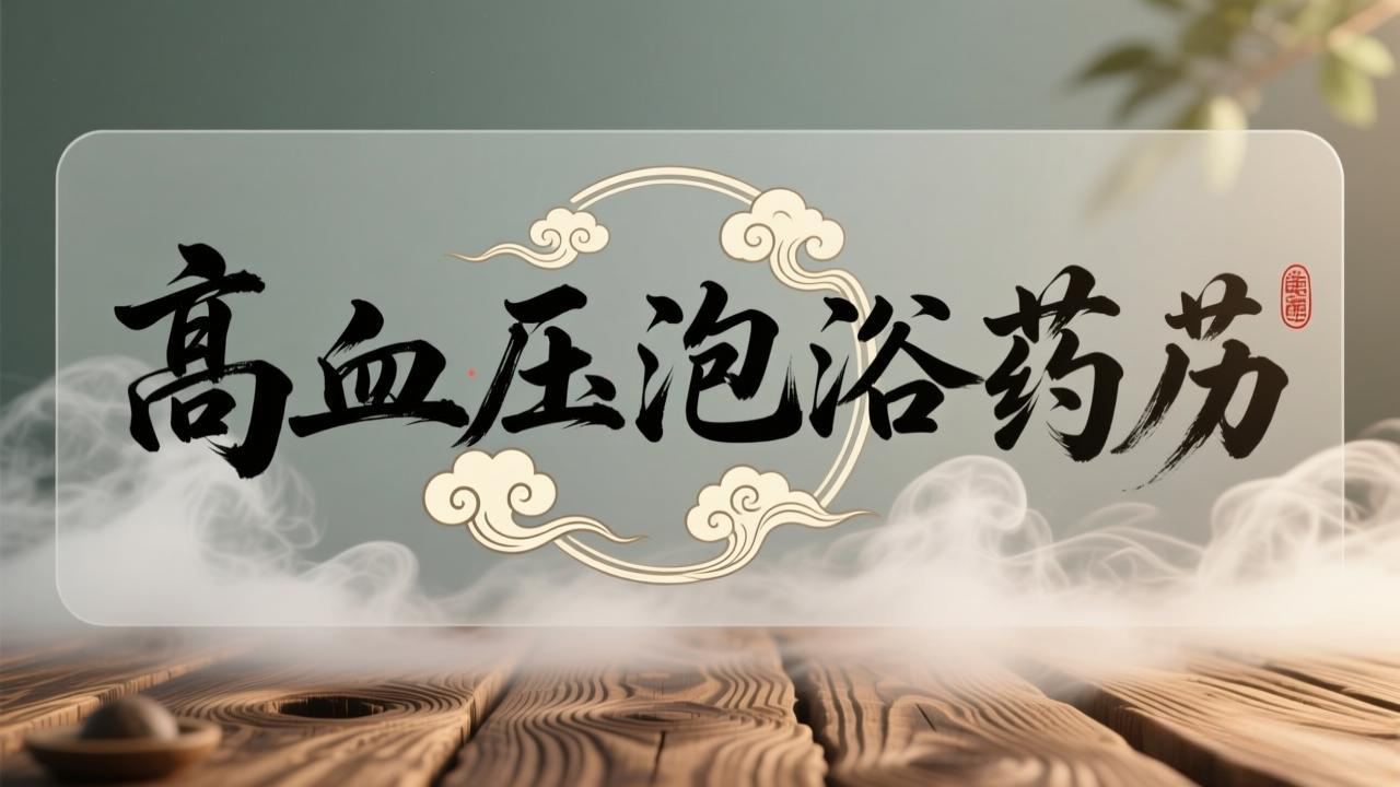 高血压泡浴药方