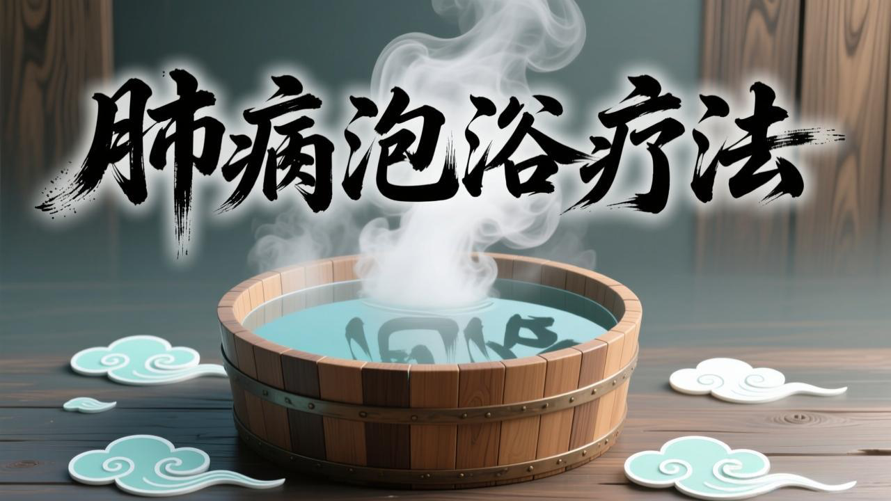 肺痈泡浴疗法