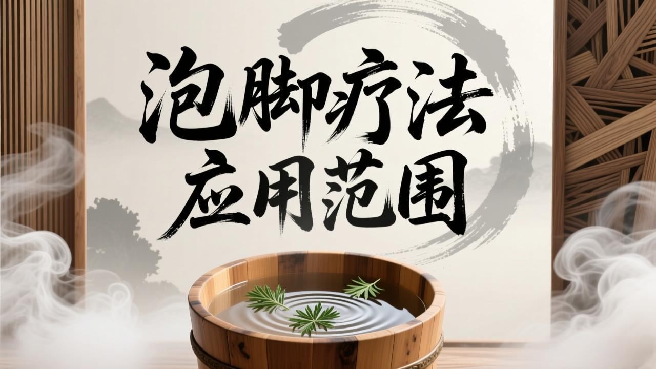 泡脚疗法的应用范围