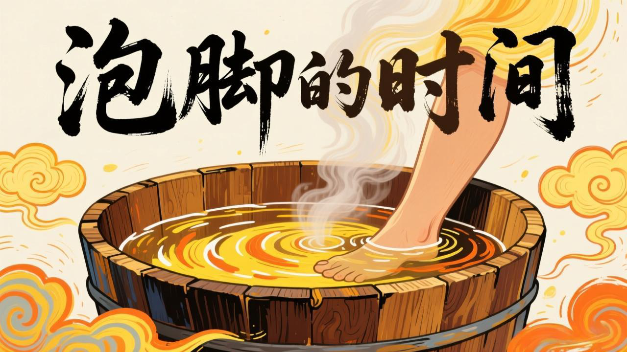 泡脚的时间