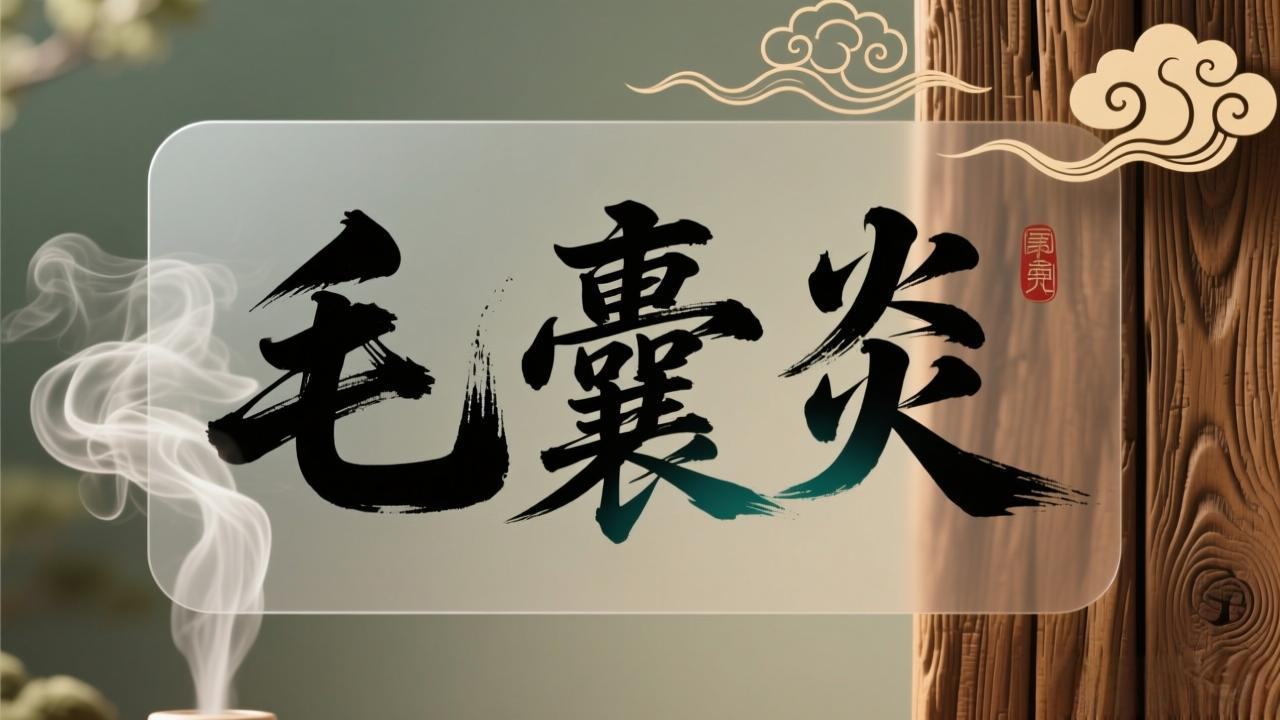 毛囊炎泡浴药方